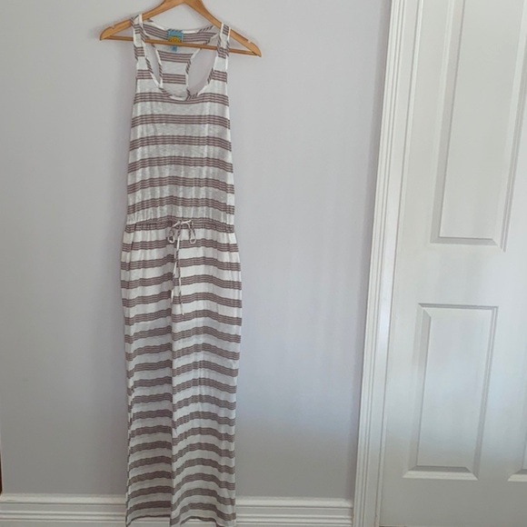 C&C California Striped Racerback Maxi Dress - Picture 3 of 6